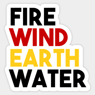 Four Directions Elements Ojibwe Indigenous WAWEZHI CANADA Sticker